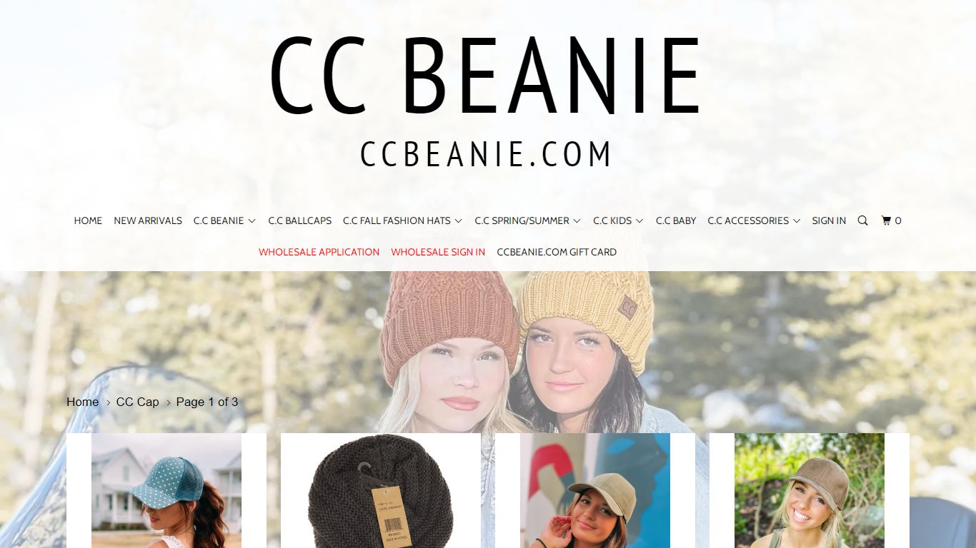 CC Cap - ccbeanie.com